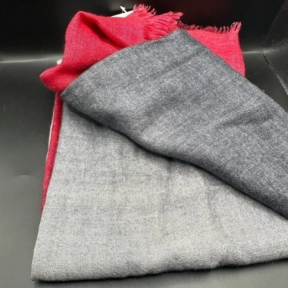 Berluti Multi Color Silk Cashmere Scarf